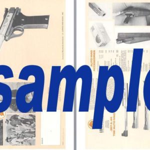 Auto Mag 1980 Circa Pistol Flyer