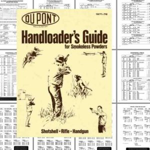 Dupont 1972 Handloader Guide- Smokeless Powder