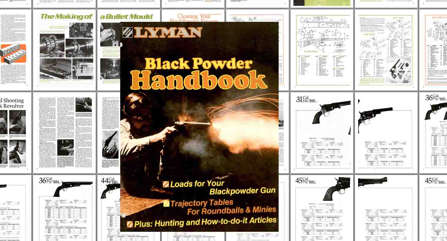 Lyman 1975 Black Powder Handbook - GB-img-0