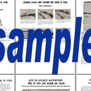 Japanese Light Machine Guns (WWII)