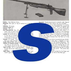 Mendoza (Mexican) 7.7mm Light Machine Gun Description