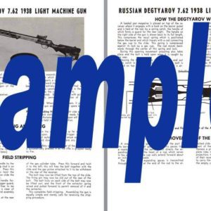 Degtyarov (Russian) 1938 7.62mm Light Machine Gun