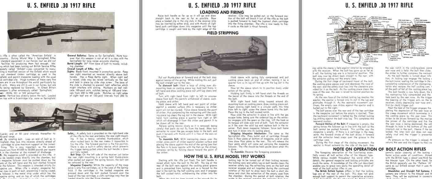 Enfield .30 Model 1917 U.S. Rifle Manual - GB-img-0