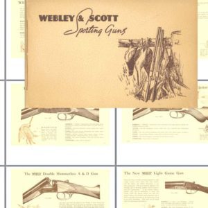Webley & Scott 1940, April - Shotguns