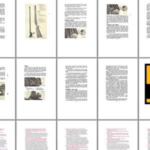 Browning T-Bolt Rifle- Both Belgian & New Manuals