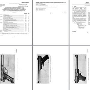 TM-9-1005-226-14 1959 Maint .22 Hi Std, Ruger Mk1, .38 S&W, Win M70 & 52, Rem 40X-S1
