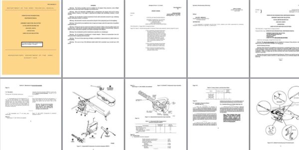 TM-9-1005-298-12 7.62mm High Rate XM27E1 OH-6A Machine Gun 1969 Ops Manual