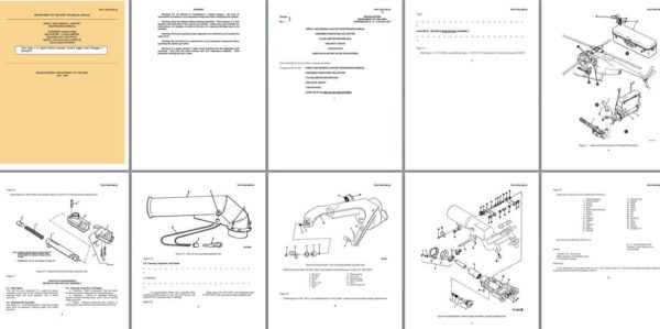 TM-9-1005-298-34 XM27E1 Hi Rate Helicopter Machine Gun Genl Support Manual 1969