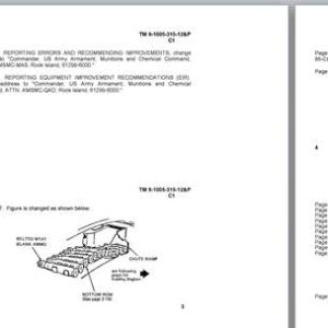 TM-9-1005-315-12-and-P BLANK FIRING ATTACHMENT for .50cal M85 Machine Gun 1981 Maint Manual