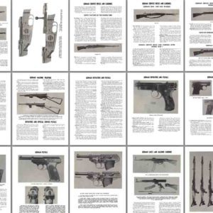 German 1951 Circa & WWII Service Rifles, Pistols & MGs