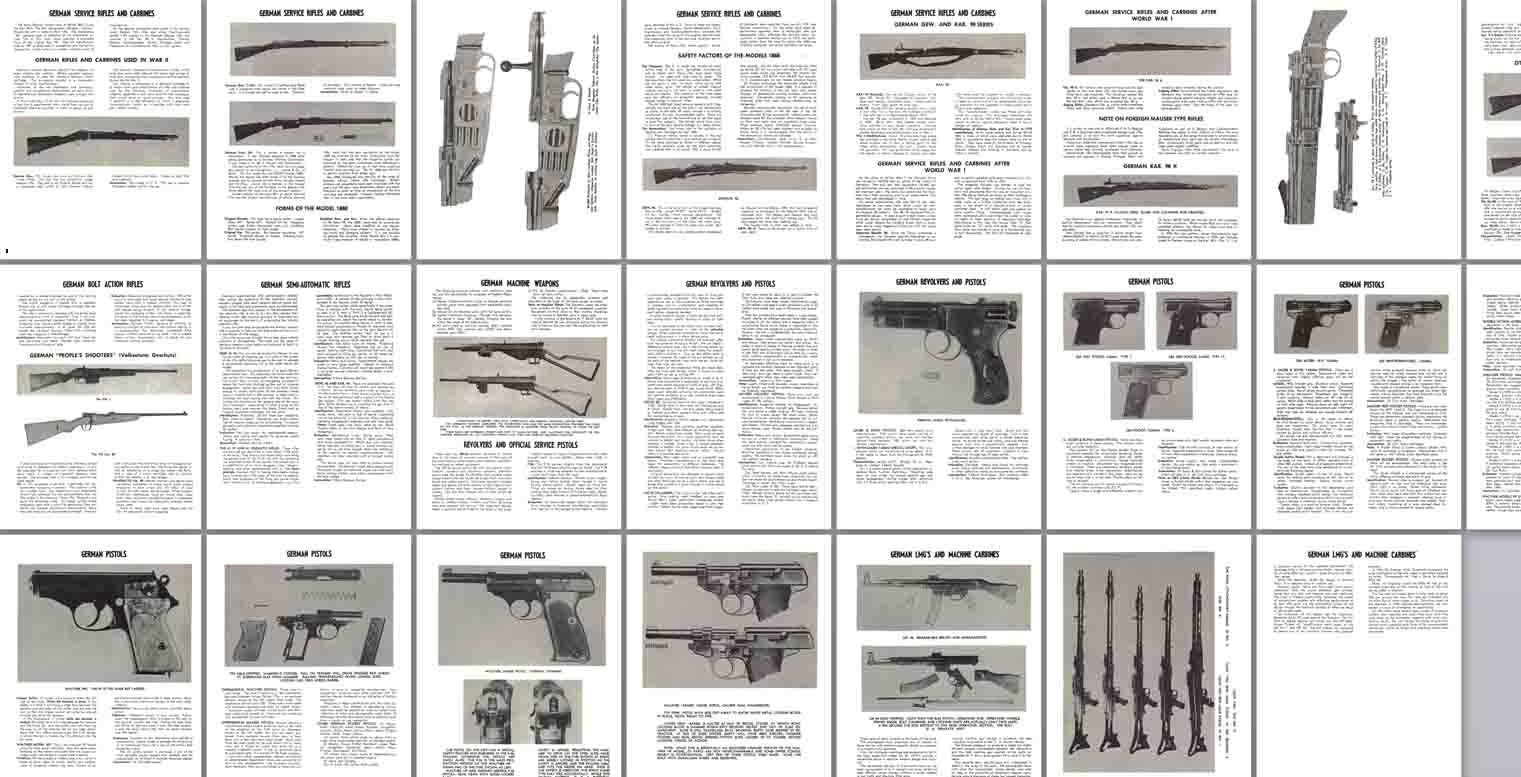 German 1951  & WWII Service Rifles, Pistols & MGs - GB-img-0