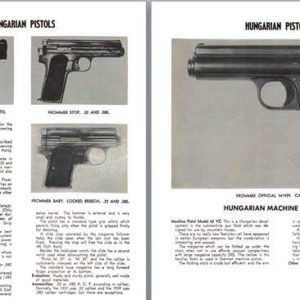 Hungarian WWII Rifles, Pistols & MGs Descriptions and Specs.
