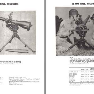 Recoilless Rifle c1945 57mm & 75mm- U.S.