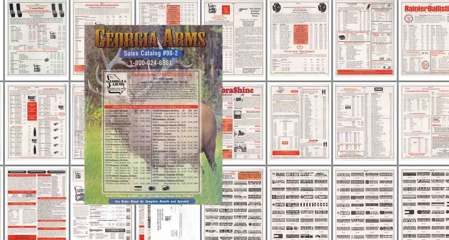 Georgia Arms 1998c Sales Catalog #98-2 - GB-img-0