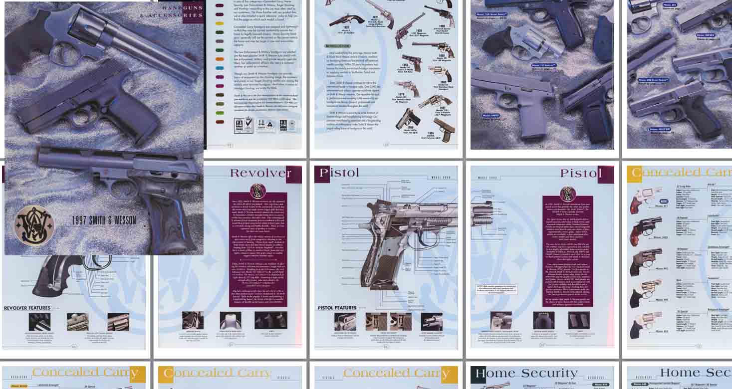 Smith & Wesson 1997 Gun Catalog - GB-img-0