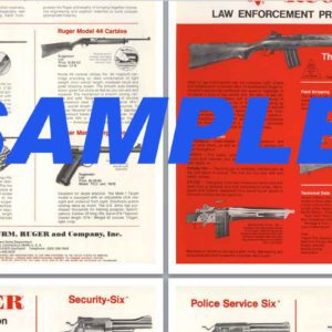 Ruger 1978 Law Enforcement Products