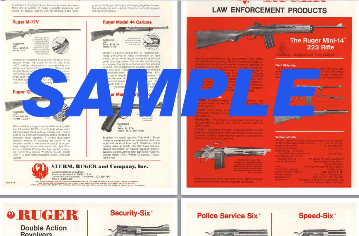 Ruger 1978 Law Enforcement Products - GB-img-0