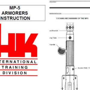 Heckler & Koch GMBH HK MP5 SMG 1995 Armorers Manual