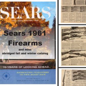 Sears 1961 Guns, Tools, Sports and More