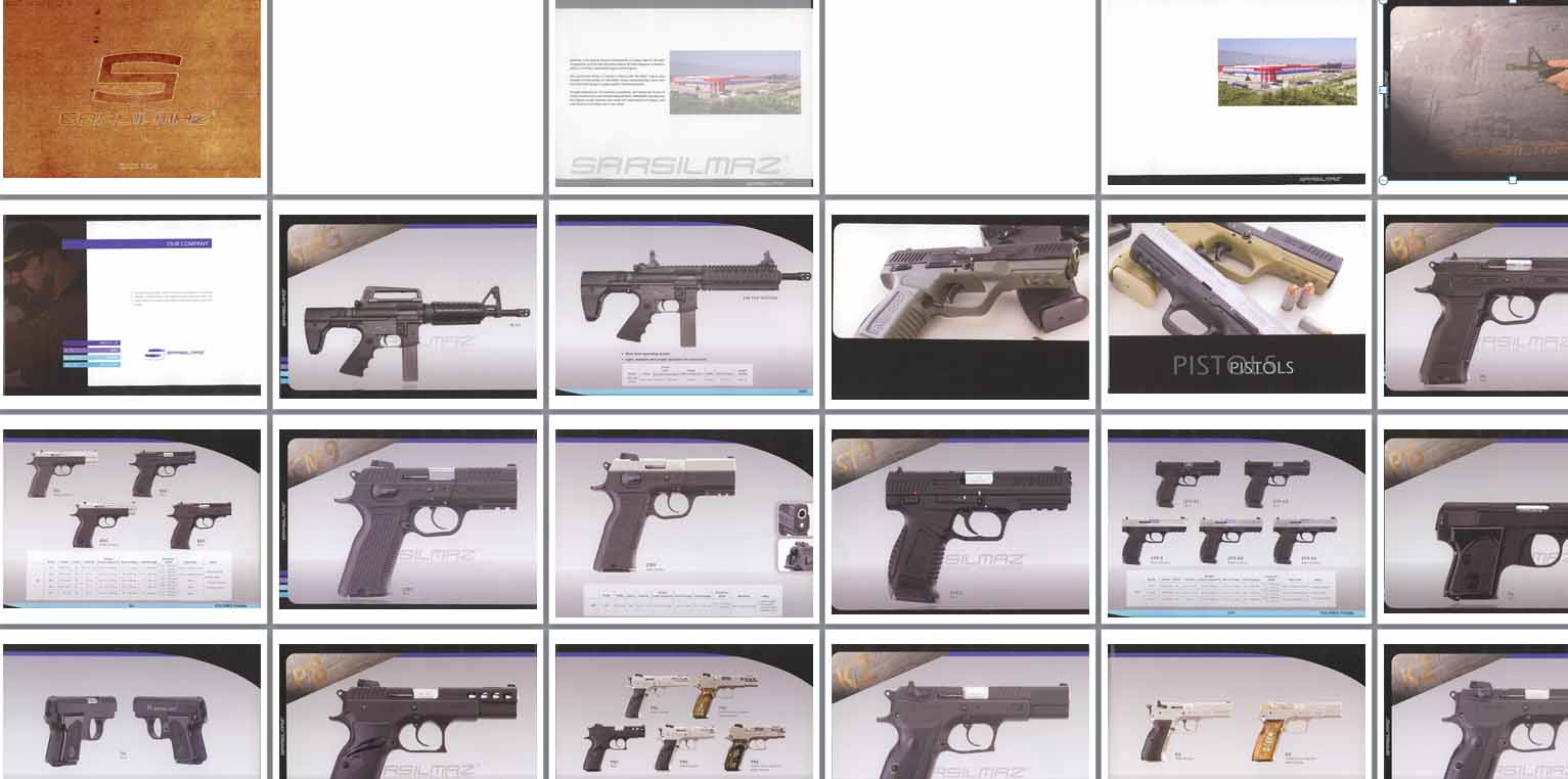 Sarsilmaz c2003 Rifle, Shotgun, Pistol Catalog (Turkey) - GB-img-0
