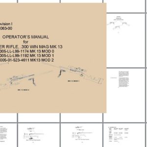 Sniper Rifle- Mk 13 .300 Win Mag Operator Manual