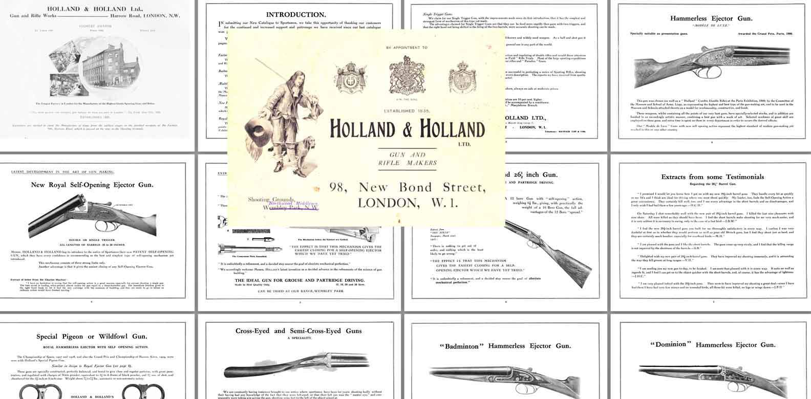 Holland & Holland 1933 Sporting Arms and Rifles Catalog - GB-img-0