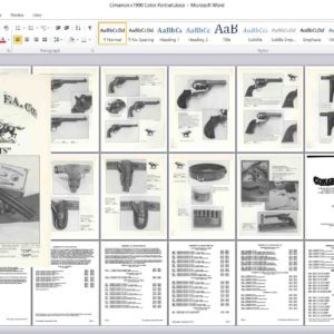 Cimarron FA Co 1990 Circa Gun Catalog