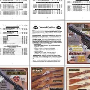 EMF 2002 Dealer Gun Flyer Catalog
