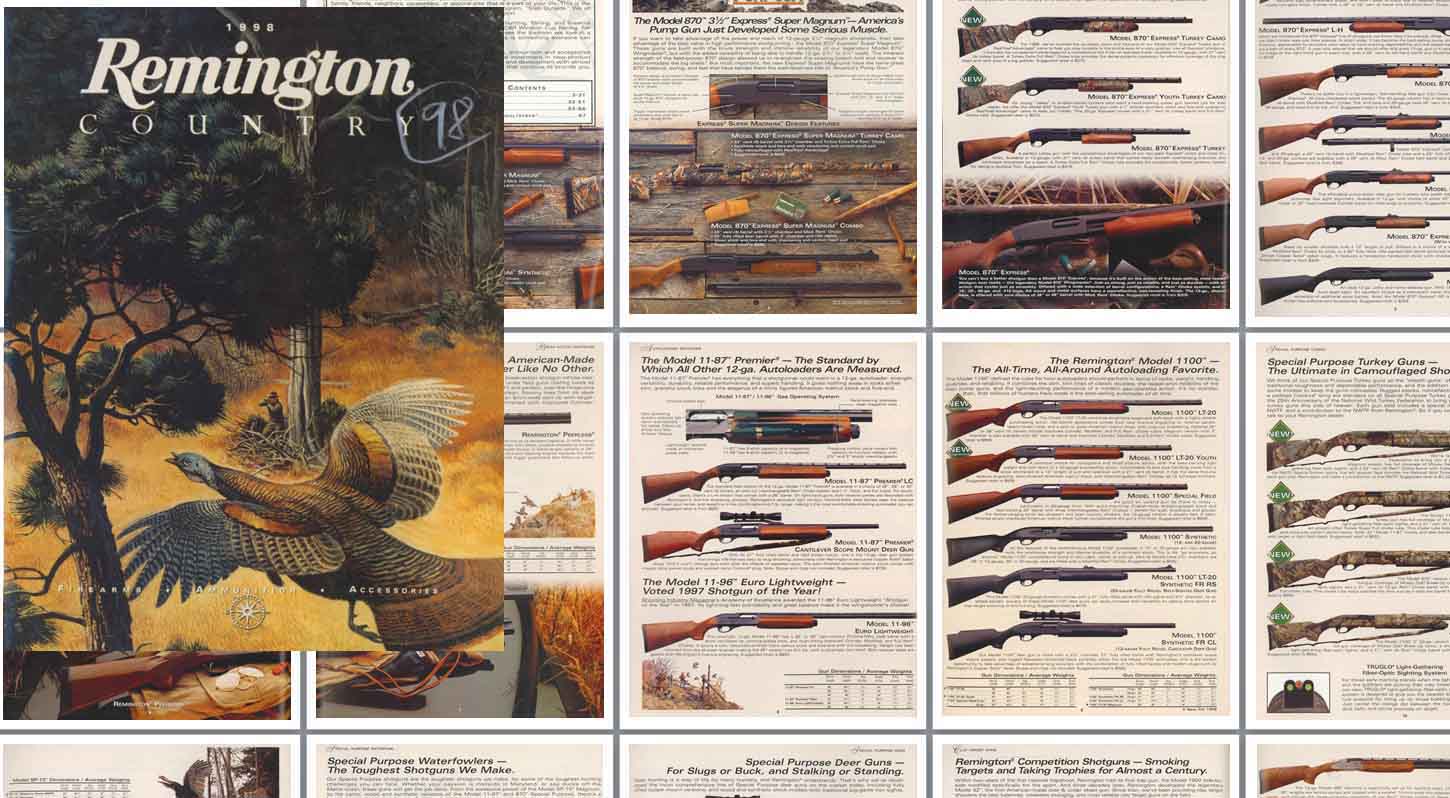 Remington 1998 Gun Catalog - GB-img-0