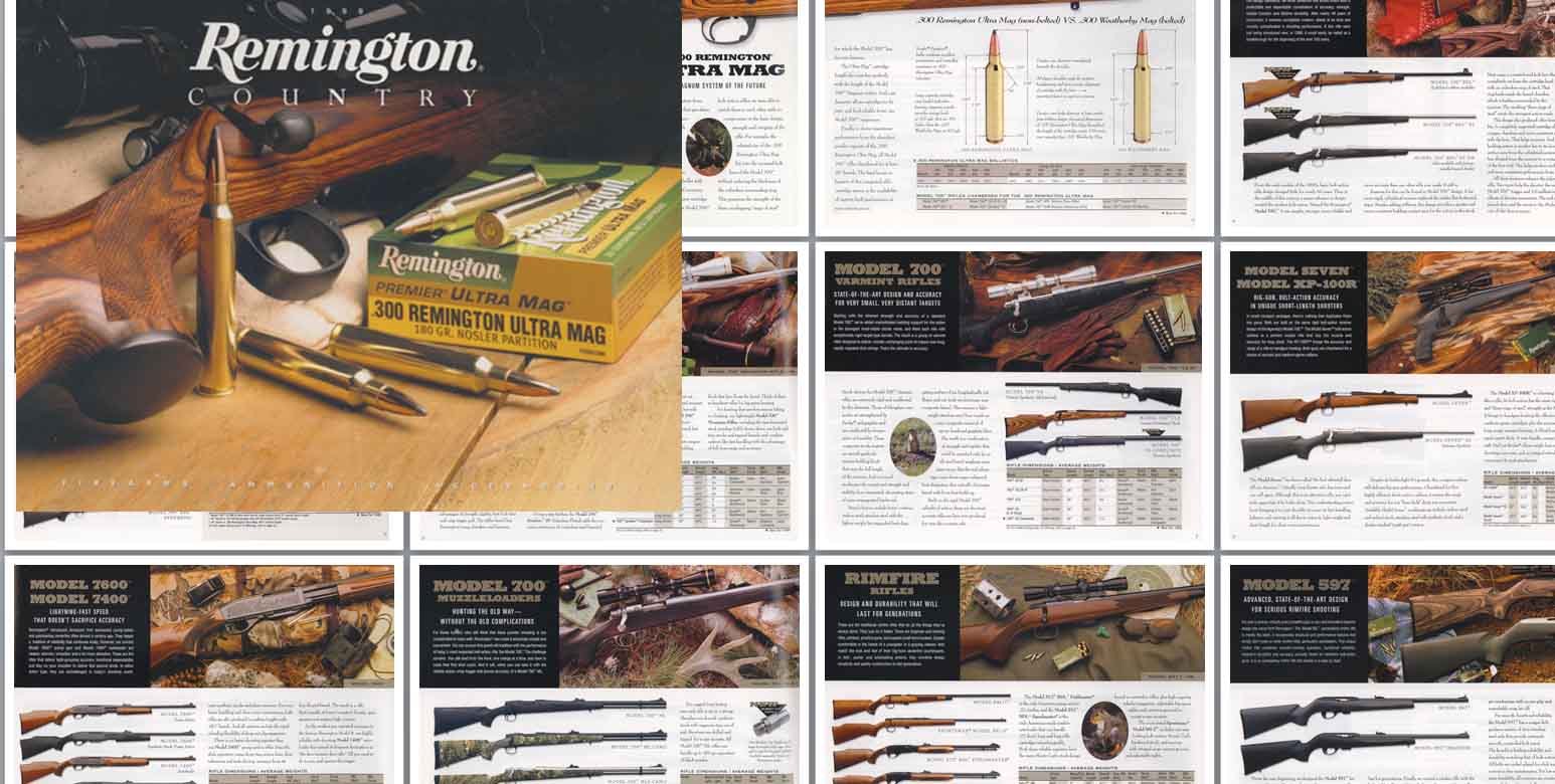 Remington 1999 Gun Catalog - GB-img-0