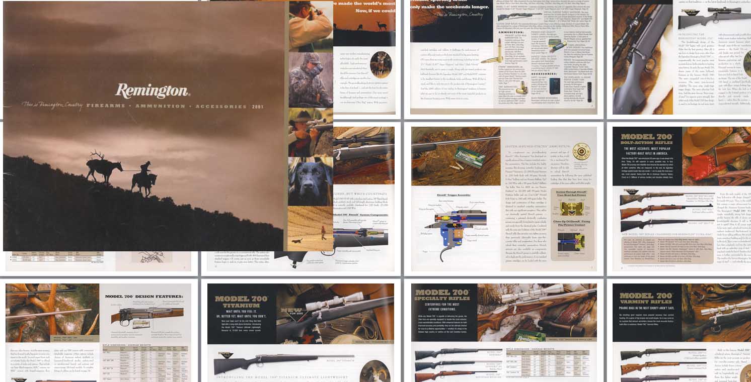 Remington 2001 Gun Catalog - GB-img-0
