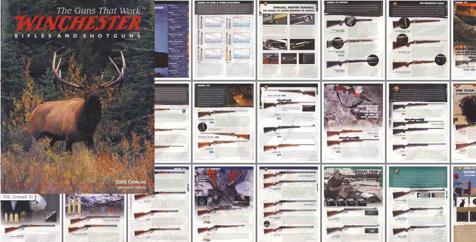 Winchester 2005 Gun Catalog - GB-img-0