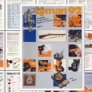 Lyman 1992 Reloading, Sights, Everything Catalog