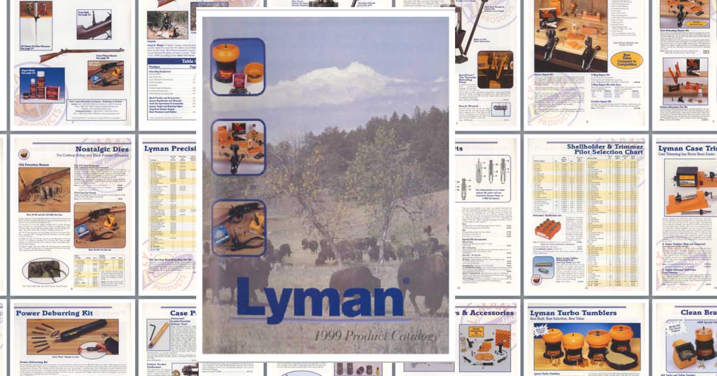 Lyman 1999 Reloading, Sights, Everything Catalog - GB-img-0