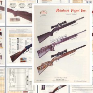 Reinhart Fajen Inc. 1995 Gun Stocks & Accessories