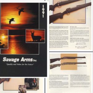 Savage 1991 Gun Catalog