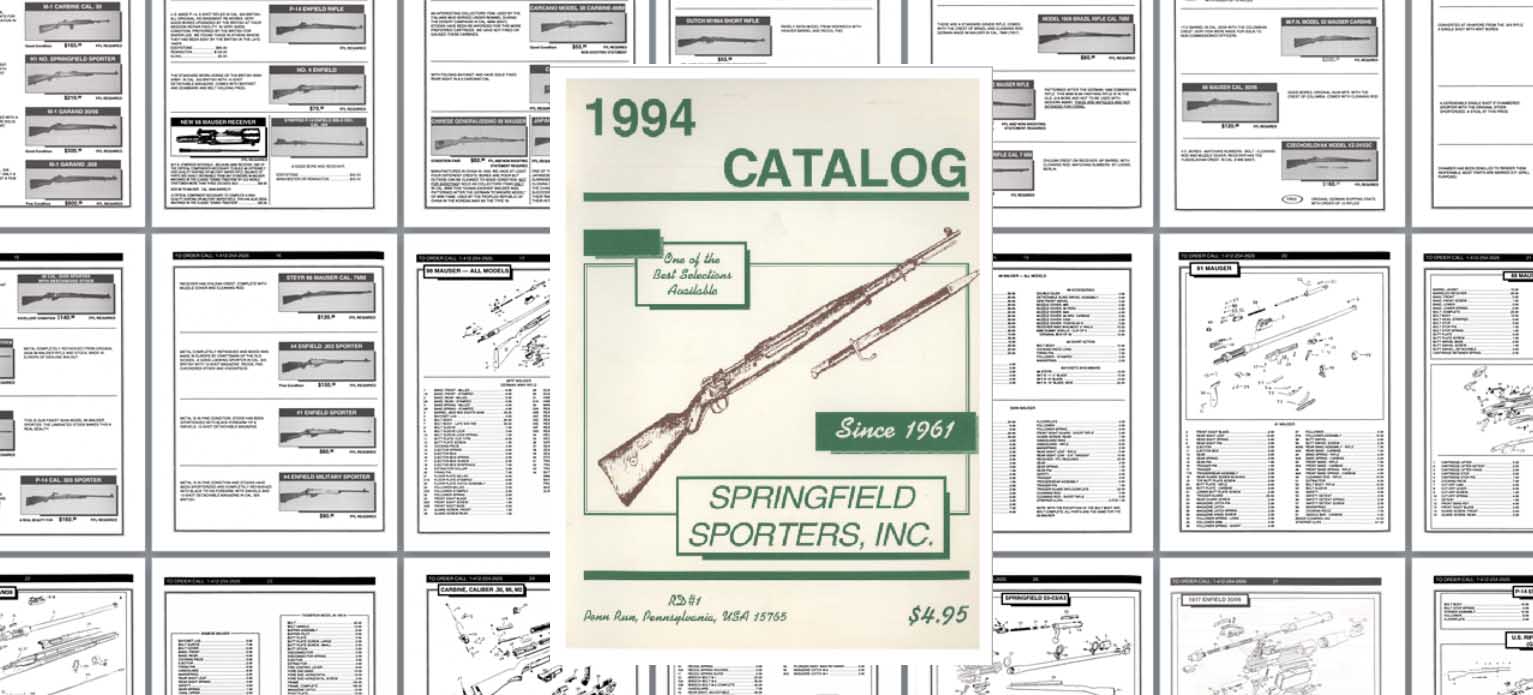 Springfield Sporters Inc 1994 Gun Catalog - GB-img-0