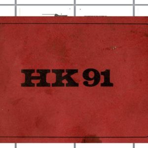 Heckler & Koch 1975 circa HK91 Manual