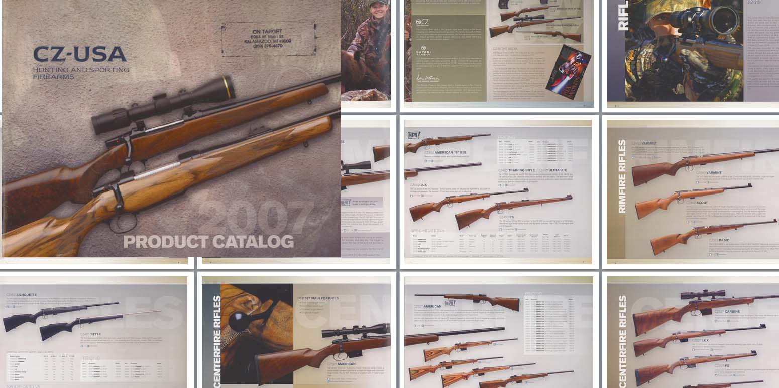 CZ-USA 2007 Gun Catalog - GB-img-0