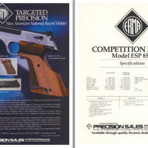 Erma ESP-85A Competition Pistol