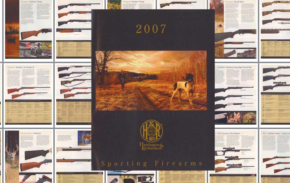 Harrington & Richardson 2007 Arms Firearms Catalog - GB-img-0