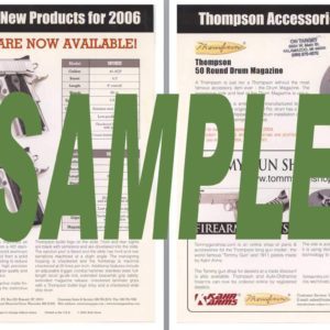 Kahr Arms 2006 Thompson New Products Flyer