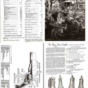 Dale Wise 1967-8 Parts- Percussion Pistol Cutaway Drawings