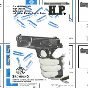 Browning 1970 Circa FN High Power Pistols