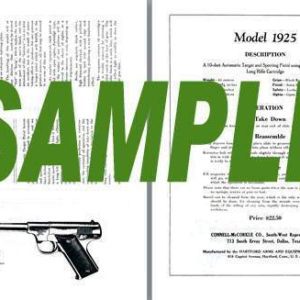 Hartford Arms 1925 Pistol Flyer