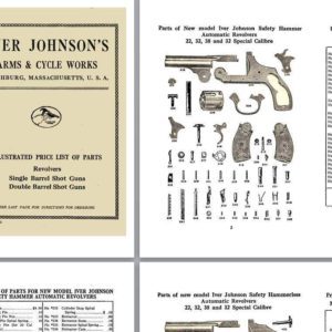Iver Johnson 1922 Component Parts Catalog