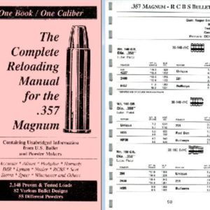The Complete Reloading Guide for the .357 Magnum Cartridge