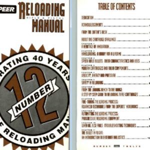 Speer 1994 Reloading Manual 12th edition- PDF