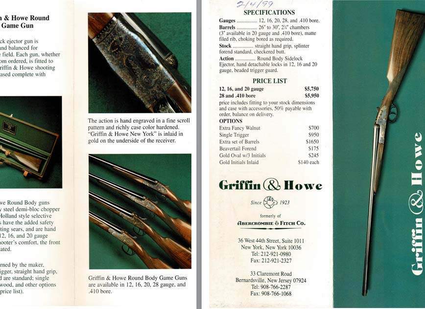Griffin & Howe 1999 Gun Flyer - GB-img-0
