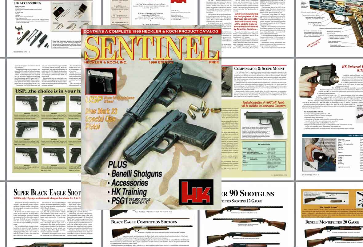 Heckler & Koch 1996 Sentinel Gun Catalog - GB-img-0